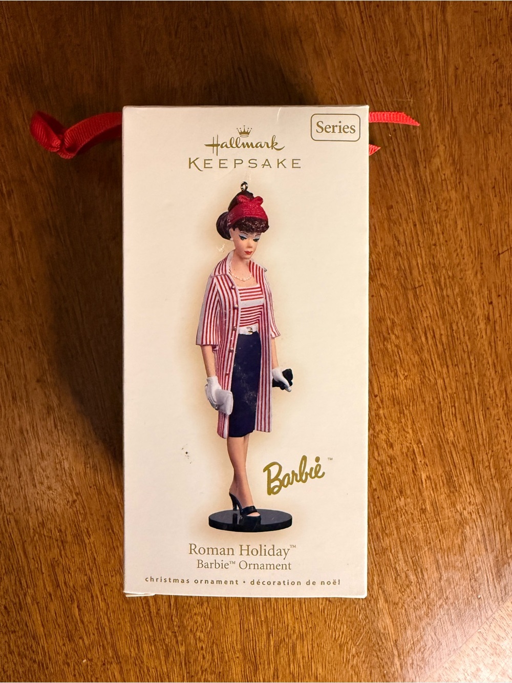 Hallmark Barbie as Roman Holiday 2007 Ornament New